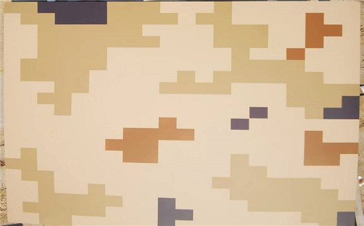 东丽荒漠迷彩漆喷涂